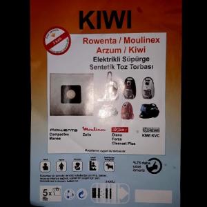 Moulinex Zelio Elektrikli Süpürge Sentetik 5 Adet Toz Torbası 