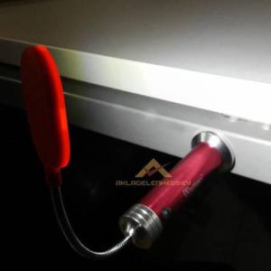 15 Led Metal Gövdeli Oynar Başlı Çok Amaçlı Fener