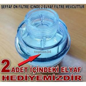 Berraksu ikili Su Arıtma Cihazı 2 Filtreli 3 Aşamalı Hediyeli