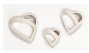 PD3320 Suncook 3 Lü Kalpli Metal Bisküvi Kalıbı