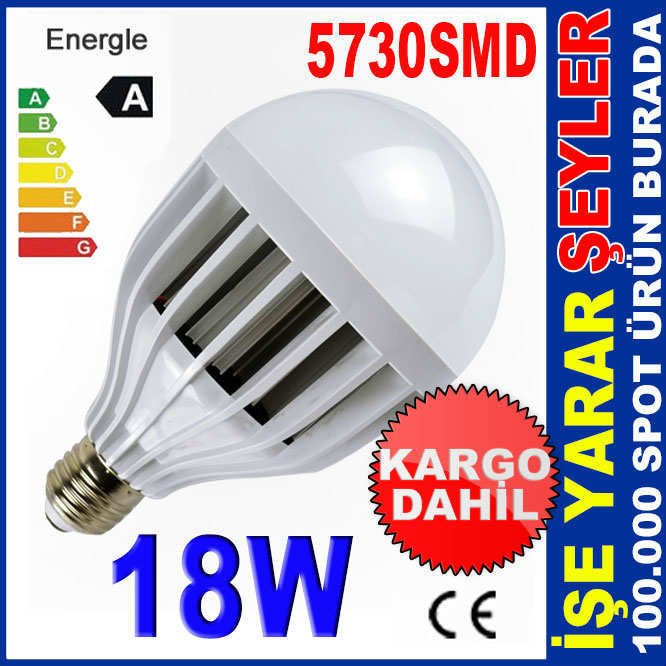 LEDON LD-0218 ENERJİ TASARRUFLU 18W LED AMPÜL KD