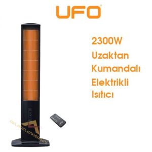 UFO 2300WATT ISI AYARLI MICATRONİC BLACK UK İNFRARED ISITICI SOBA
