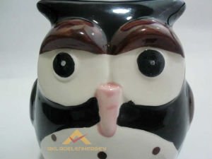 BAYKUŞ MODELLİ PARA ALMA HAZNELİ SERAMİK KUMBARA