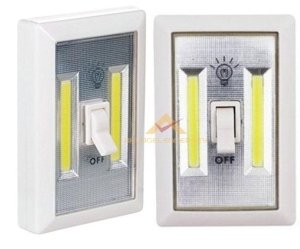 DÜĞMELİ KOLAY MONTAJ 2W LED IŞIK GECE LAMBASI
