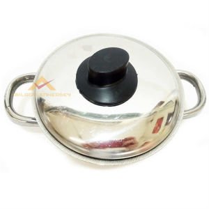KAPAKLI ERGONOMİK 15.5X6 CM ÇELİK TENCERE