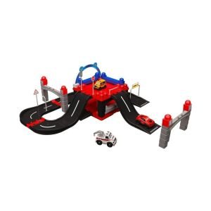 Uçar City 2 Level 2  52 Parçalı Oyuncak Garaj Seti Araba Oyun Set