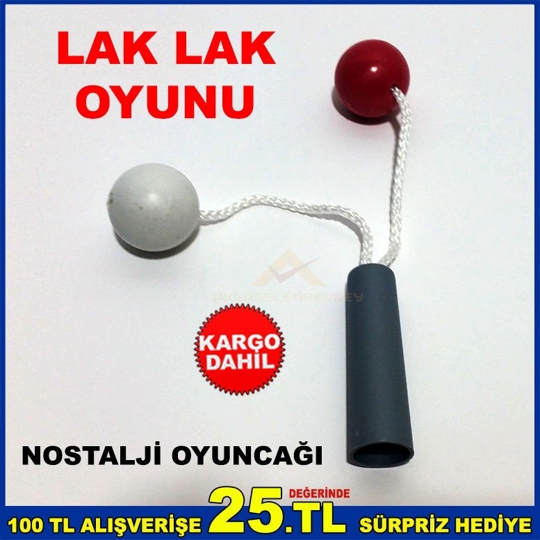 70 ve 80li YILLARIN EFSANE OYUNCAĞI İPLİ LAK LAK