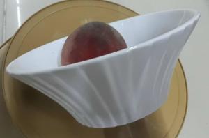 Büyük boy milenyum porselen kase çok amaçlı 20cm yivli seramik kase,Meyve kasesi,arajman kasesi