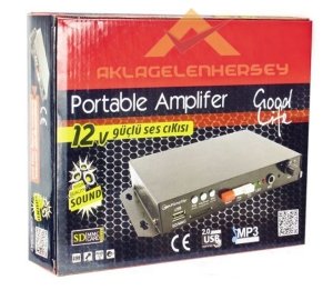 kargo dahil KART TAKILABİLEN GÜÇLÜ SESLİ PAZARLAMACI ANFİSİ