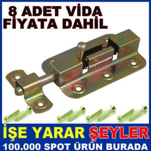 YAYLI MAVZER SÜRGÜ KİLİT MONTAJ VİDALARI DAHİL