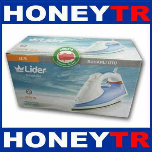 Lider Çelik Taban 2000watt Lb75  Buharlı Ütü
