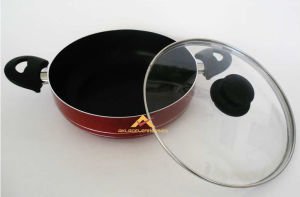 AHŞAP KAŞIK HEDİYELİ KARNIYARIK TEFLON TENCERE