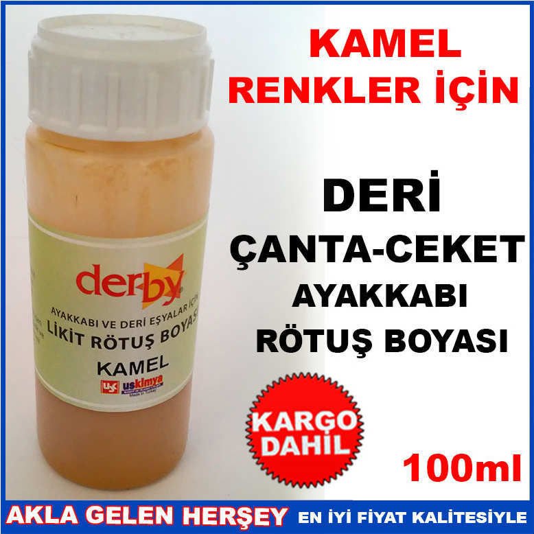 KAMEL RENK DERİ ÇANTACEKET AYAKKABI RÖTUŞ BOYASI -2