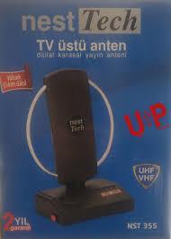Nestech Tv Üstü Anten Dijital Karasal Yayın Anteni