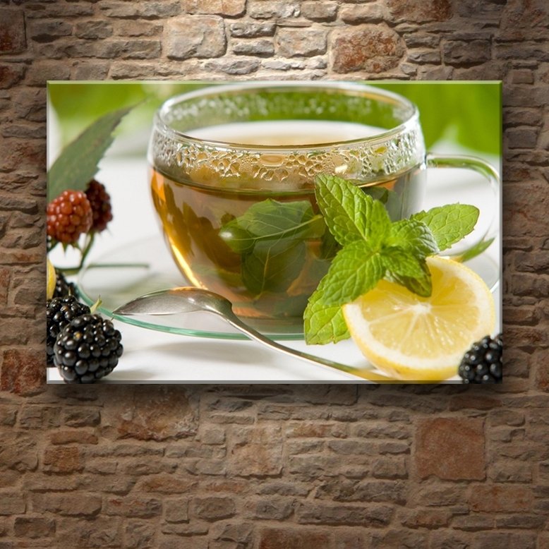 NANELİ ÇAY 7 değişen ölçü ORİJİNAL KANVAS TABLO