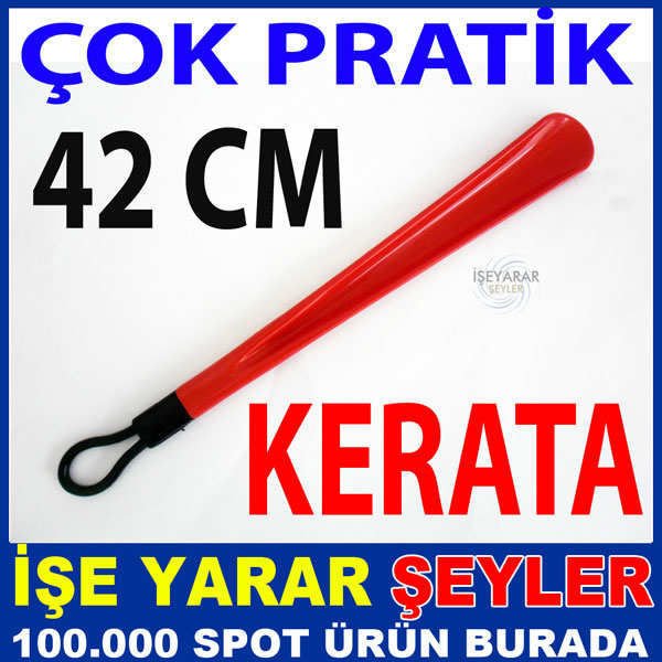 PRATİK AYAKKABI ÇEKECEĞİ BÜYÜKBOY 42CM KERATA