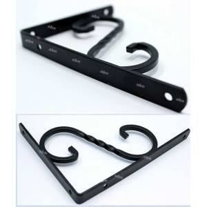2 ADET METAL FERFORJE RAF AYAĞI L AYAK 15x11cm VİDA+DÜBELLER DAHİL ÇELİK RAF AYAĞI RAF ALTI DEMİRİ