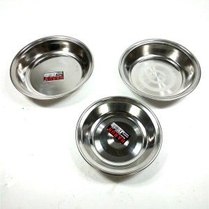 3 Farklı Boyutta Paslanmaz Çelik Yemek Tabağı Ömür Boyu Garantili