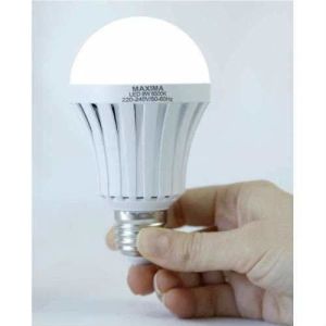8 WATT ŞARJLI LED AMPUL - 8 W AKÜLÜ LED AMPUL
