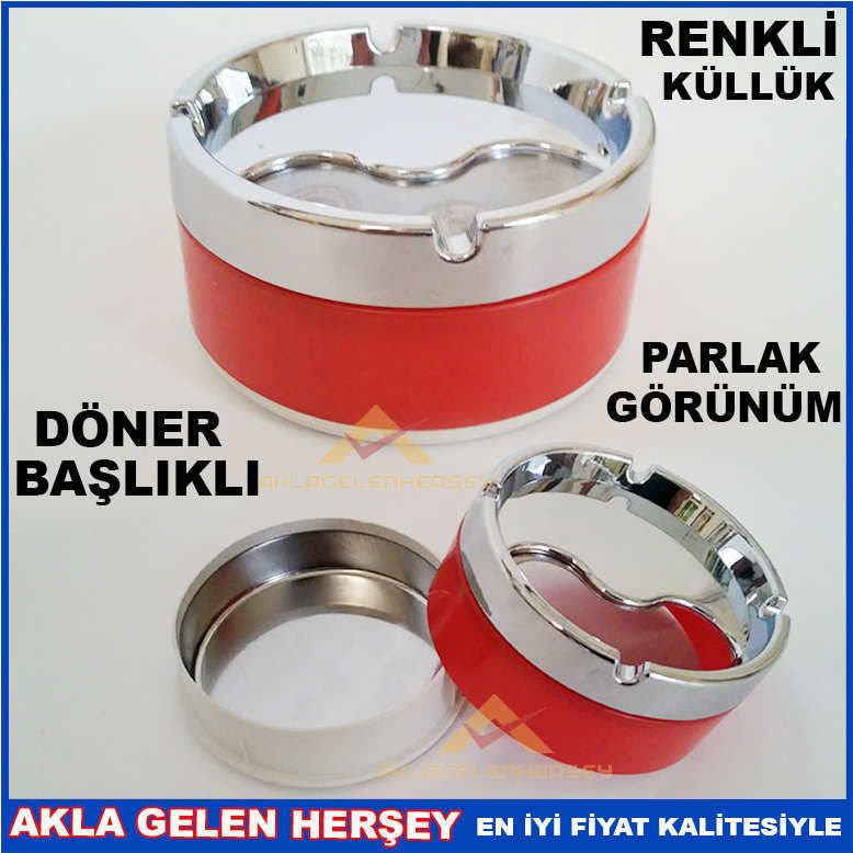 KÜLÜ DUMANI YOK EDEN DÖNER BAŞLIKLI KÜL TABLASI