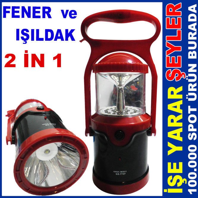 ENERJİ TASARRUFLU 24 LED AMPÜL FENER VE IŞILDAK