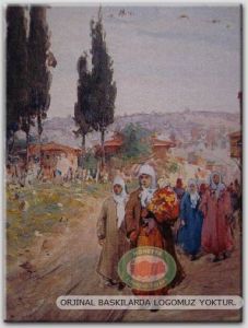 100x70cm ÇERÇEVELİ CANVAS TABLO OSMANLI TBL -757
