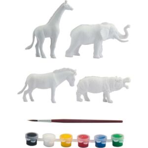 Bakbi Toys Bakbi Hayvanlar Alemi Yıkanabilir 3D Oyuncak Boyama Seti