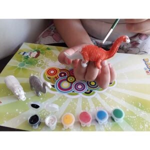 Bakbi Toys Bakbi Hayvanlar Alemi Yıkanabilir 3D Oyuncak Boyama Seti
