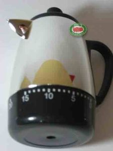 MUTFAK ZAMAN SAATİ KETTLE MODEL (60 dk süreli)