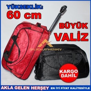 kargo dahil TEKERLEKLİ ÇEKECEKLİ BÜYÜK BOY VALİZ,ÇANTA BAVUL