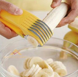 TAM OTOMATİK ÇELİK BIÇAKLI MUZ DİLİMLEYİCİ