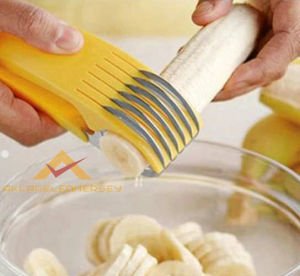 TAM OTOMATİK ÇELİK BIÇAKLI MUZ DİLİMLEYİCİ