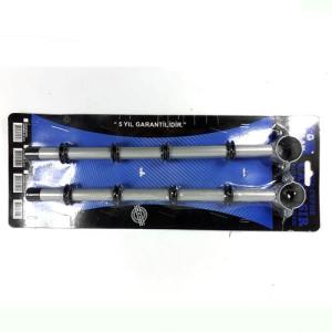 Küpeşte Profiline Monte Döner Makaralı Balkon Çamaşır Kurutmalığı İp+Mandal 