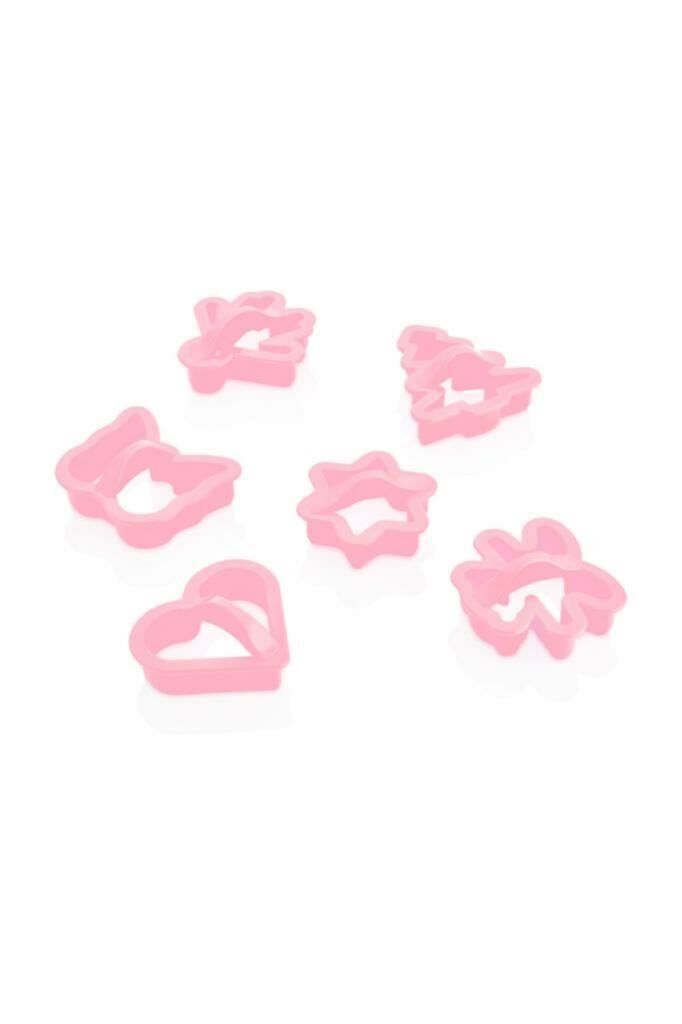 SC213 Suncook Kurabiye Kalıbı Seti 6 Parça Yüksek Kaliteli Plastik Dayanıklı Kurabiye Seti