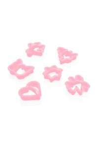 SC213 Suncook Kurabiye Kalıbı Seti 6 Parça Yüksek Kaliteli Plastik Dayanıklı Kurabiye Seti