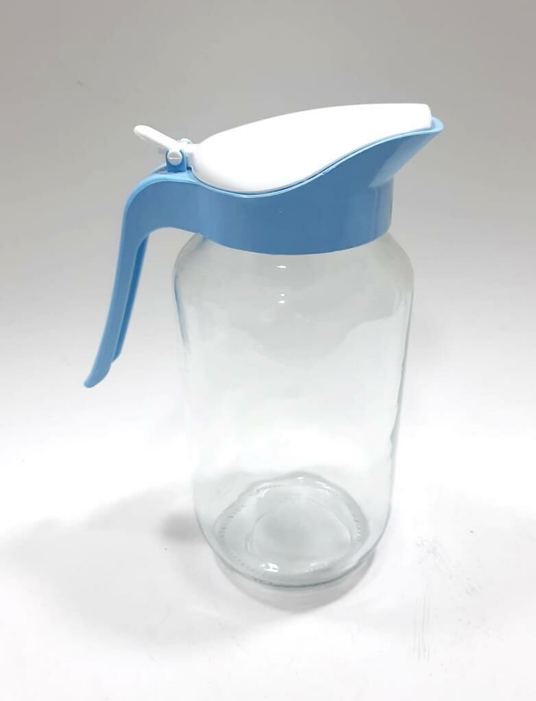 MAVİ CAM SÜRAHİ 1500ML