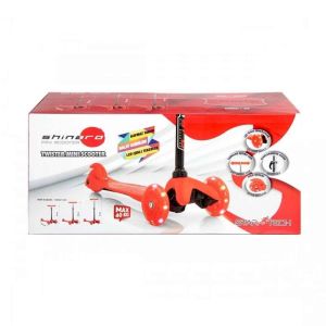 Twist Işıklı Scooter Kırmızı