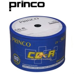 x64 YAZMA HIZI 700MB KAPASİTE 50'li CD-R PRİNCO