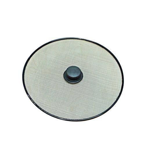 32cm Büyük Boy Tel Tencere Tava Kapa Yağ Sıçratmaz Taşma Önleyici Metal Telli Yağ Sıçratmaz Kapak