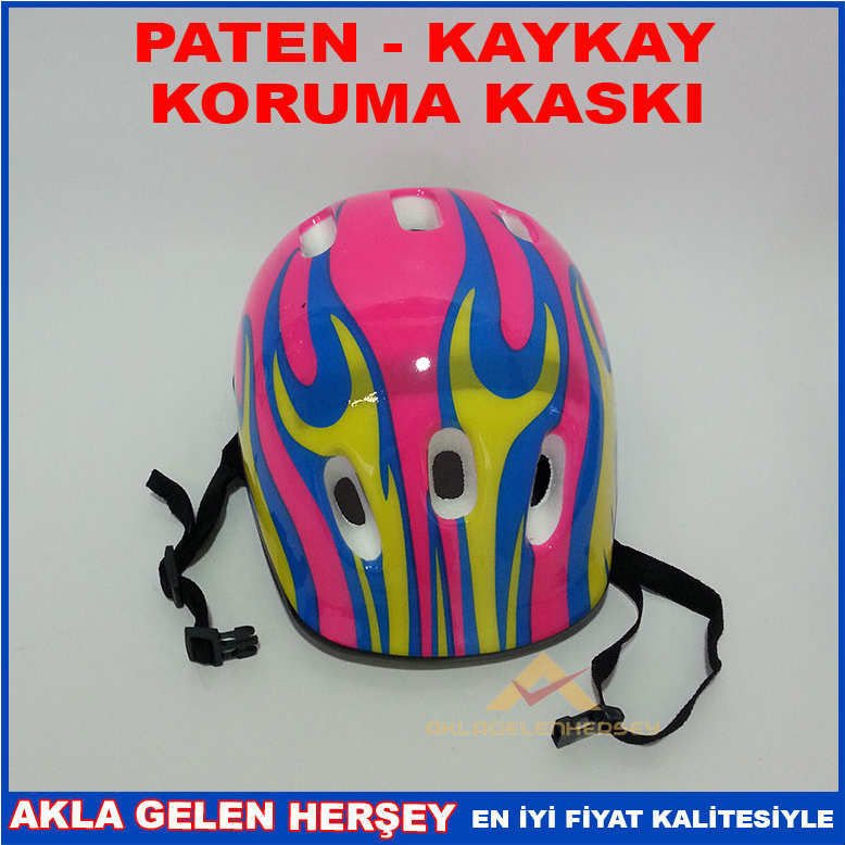 PATEN-KAYKAY ve BİSİKLET KORUMA KASKI RENKLİ