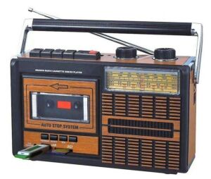 Büyük Boy Taşınabilir Süper Çekim Radyo Bluetoot Teyp Kaset Çalar FlashBellek , Hafıza Kartı Girişli