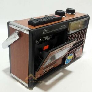 Büyük Boy Taşınabilir Süper Çekim Radyo Bluetoot Teyp Kaset Çalar FlashBellek , Hafıza Kartı Girişli