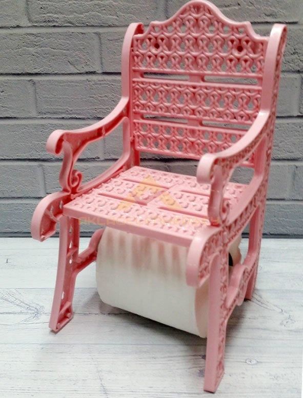 Kırılmaz Plastik Koltuk Bank Şeklinde Duvara Asılabilir Tuvalet Kağıdı Askısı