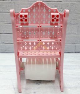 Kırılmaz Plastik Koltuk Bank Şeklinde Duvara Asılabilir Tuvalet Kağıdı Askısı