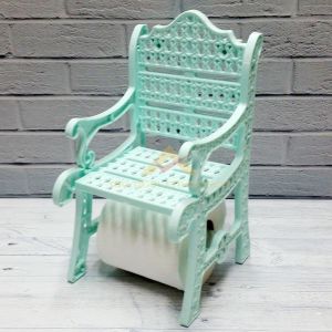 Kırılmaz Plastik Koltuk Bank Şeklinde Duvara Asılabilir Tuvalet Kağıdı Askısı