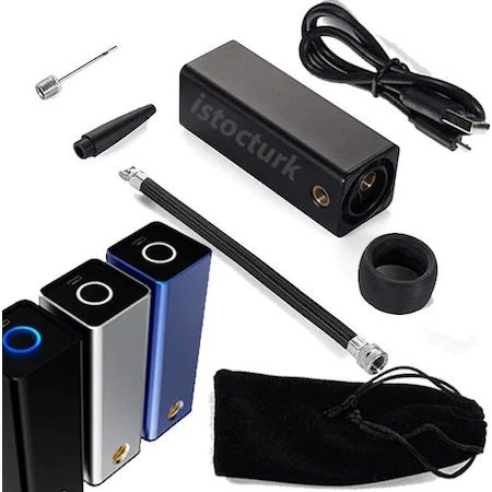 Usb Şarjlı Komprasör CepTipi Şişirme+Vakumlama Pompası