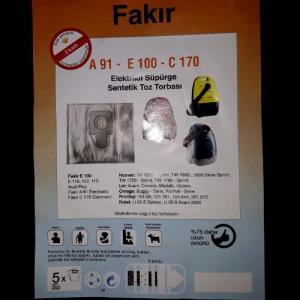 PRİVİLEG 101.09 361 104.844  Elektrikli Süpürge Sentetik 5 Adet Toz Torbası 