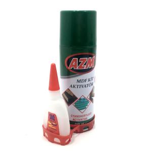 Profesyonel İki Kompenentli Hızlı Yapıştırıcı Sprey MDF Kit 200ml 10 Saniyede Yapıştırır