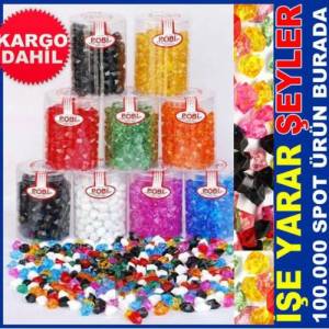 Akvaryum Çiçek Süslemesi Dekoratif Vazo Taşı