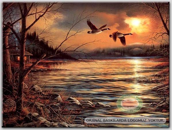 100x70cm ÇERÇEVELİ CANVAS TABLO FANTASY B000791